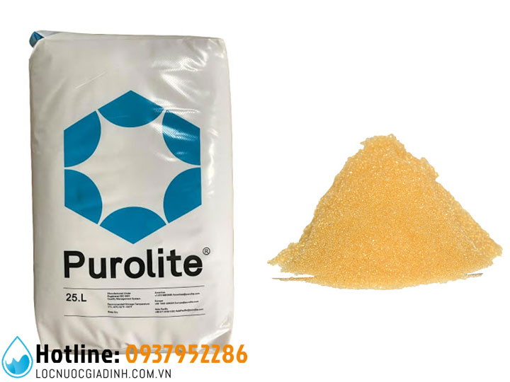 Hạt Nhựa Trao Đổi Cation PUROLITE C100